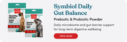 Symbiol™ Daily Gut Balance supplement for dog digestive and microbiome support